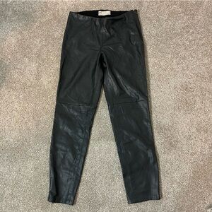 Free People faux leather pants